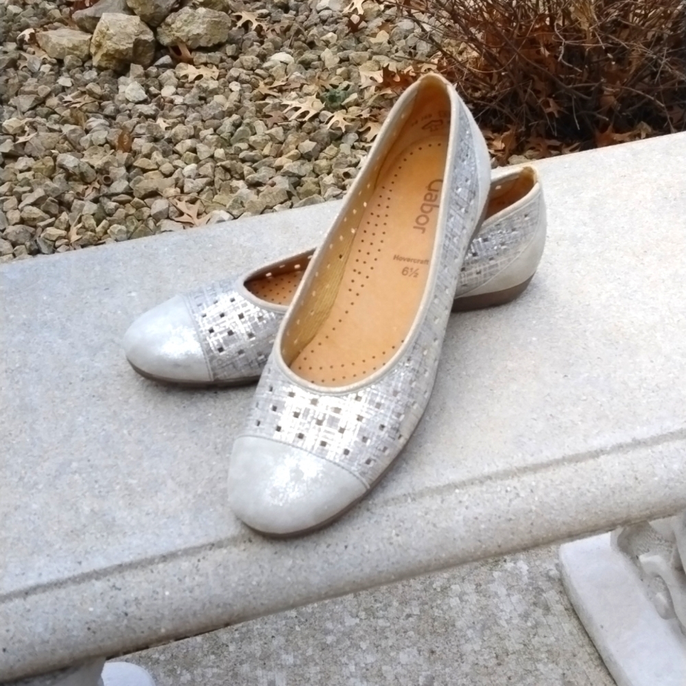 Gabor 169 Dancin Ballet Metallic size 9